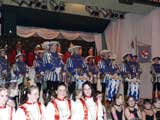 Goldstadt-Fanfaren erffnen die groe Prunksitzung der Karnevalsgesellschaft "Die Kohlrabiner"