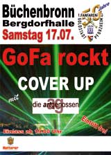 GoFa Rockt zum Jubilum mit Cover Up