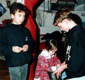 "Gl�cksfee" Corinna Sailer mit Martin Arnold und Marcel Bonnet