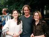 Marcel mit C�cile und Fabienne