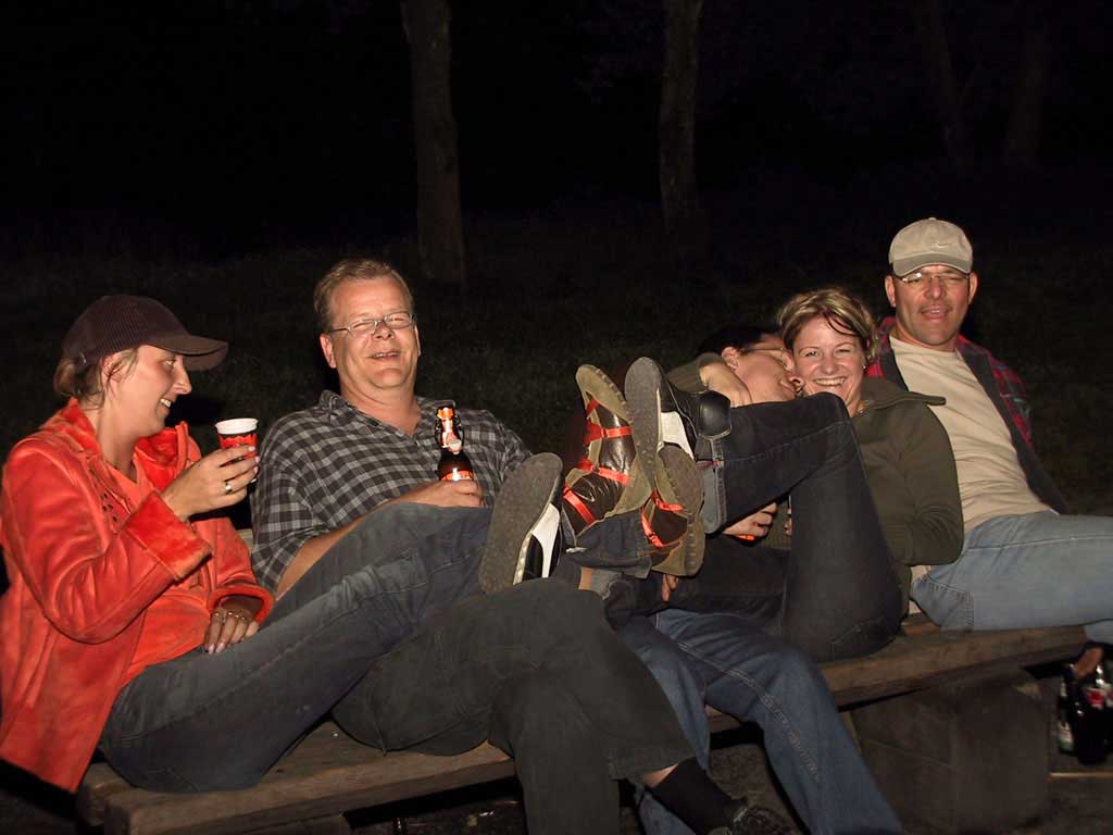 ... und wie gem�tlich ...