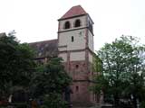 die Pforzheimer Schlosskirche - l'�glise de la ch�teau de Pforzheim