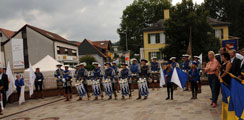 Goldstadtfanfaren bei der Fester�ffnung