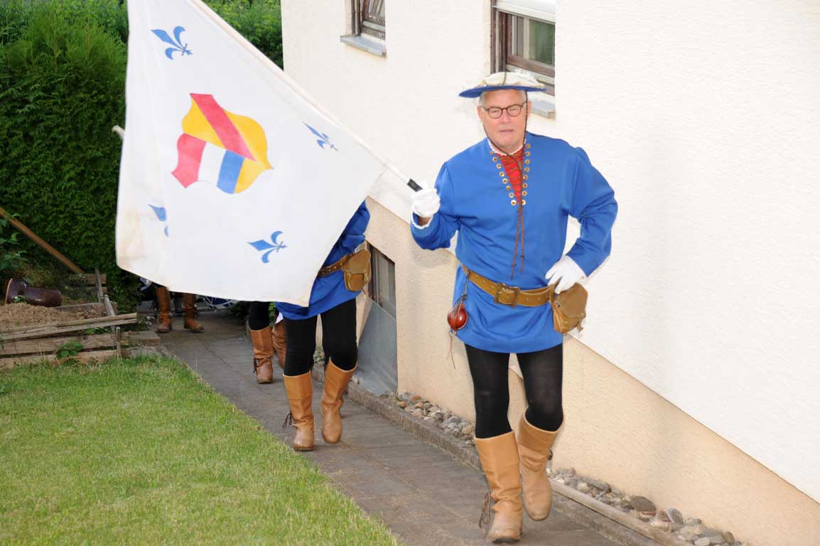 Probe in Friedrichs Garten