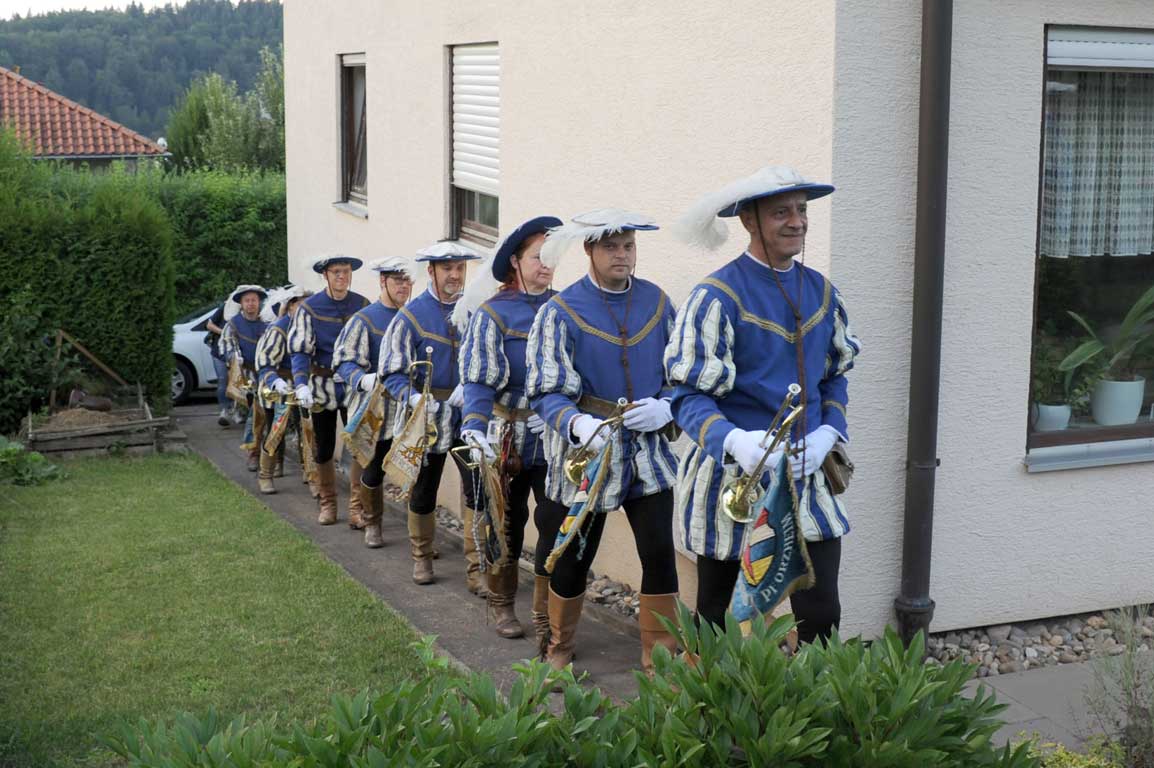 Probe in Friedrichs Garten