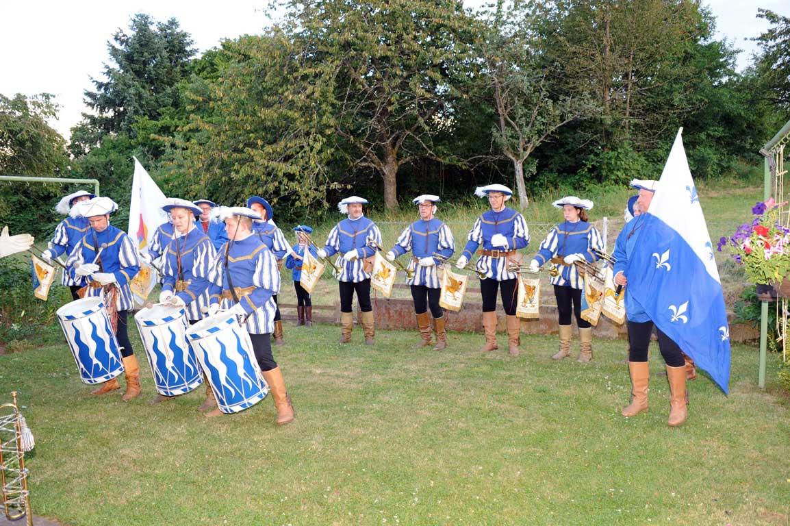 Probe in Friedrichs Garten