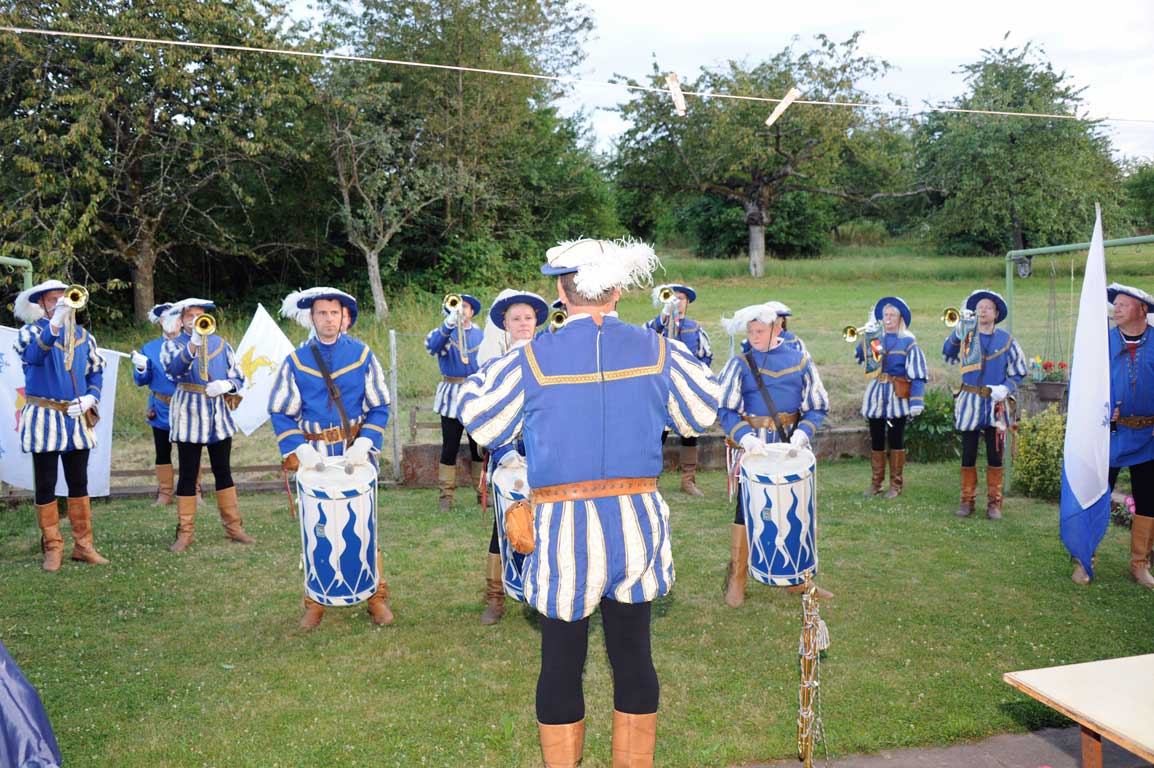 Probe in Friedrichs Garten