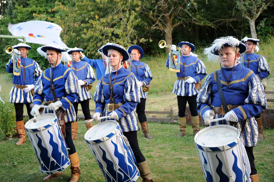 Probe in Friedrichs Garten