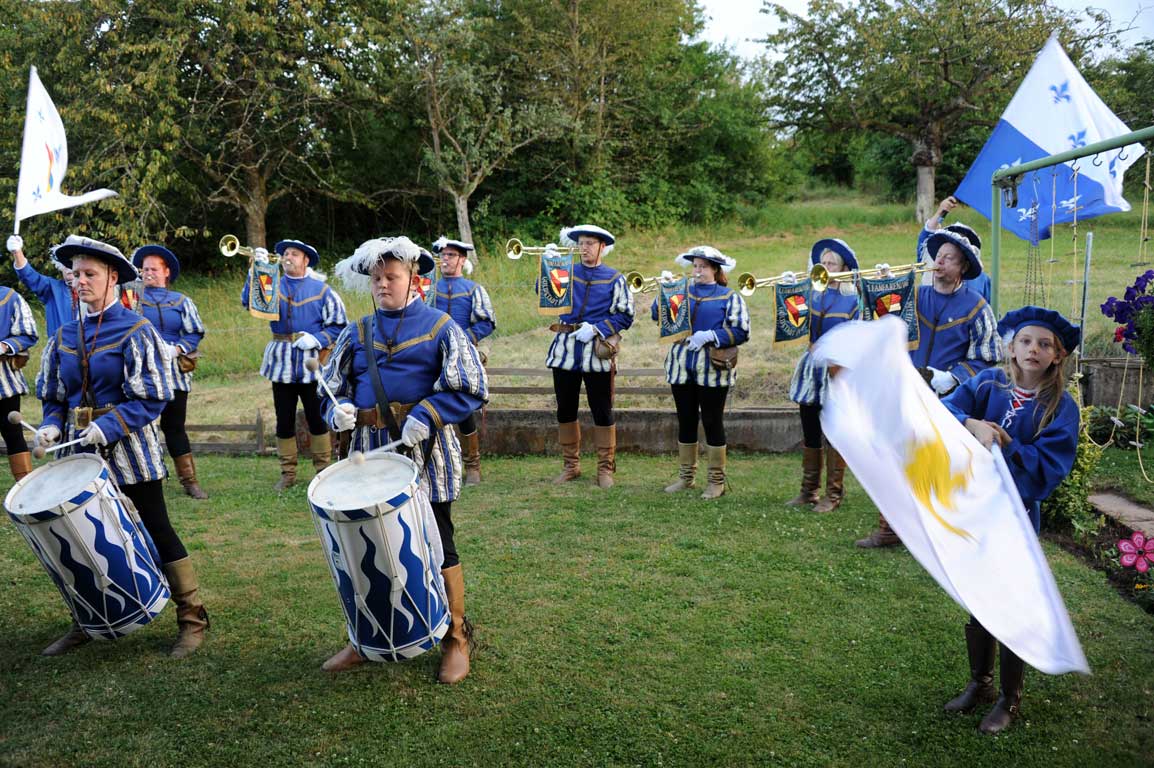 Probe in Friedrichs Garten