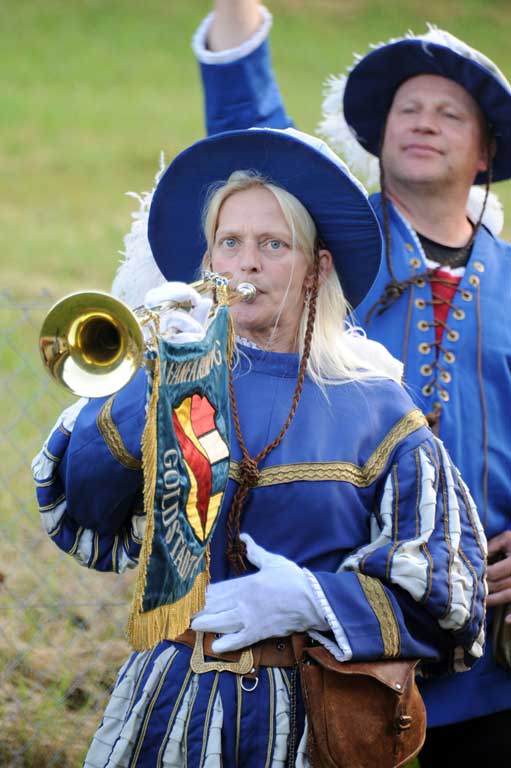 Probe in Friedrichs Garten