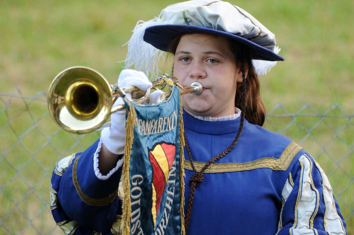 Probe in Friedrichs Garten