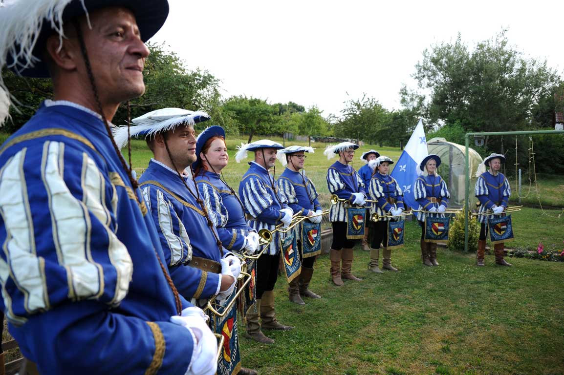 Probe in Friedrichs Garten