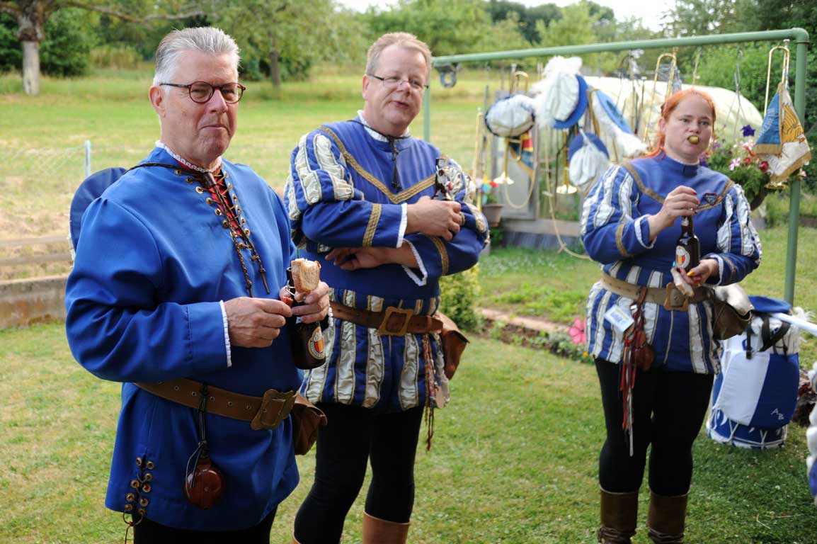 Probe in Friedrichs Garten