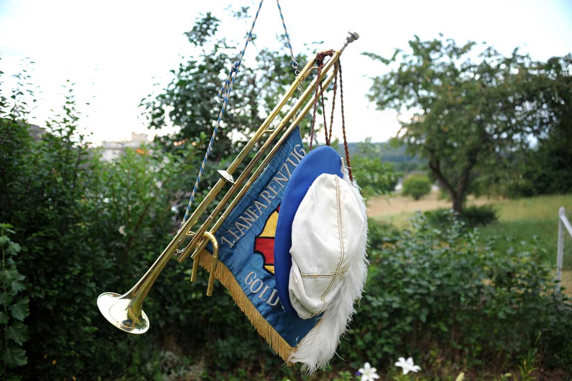 Probe in Friedrichs Garten