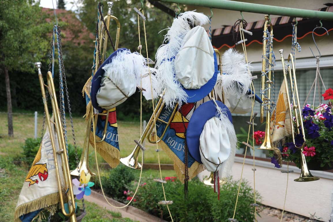 Probe in Friedrichs Garten