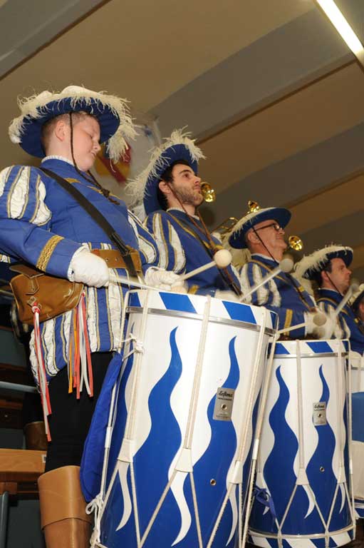 Konzert des Goldstadt-Fanfarenzug in der Jahnhalle