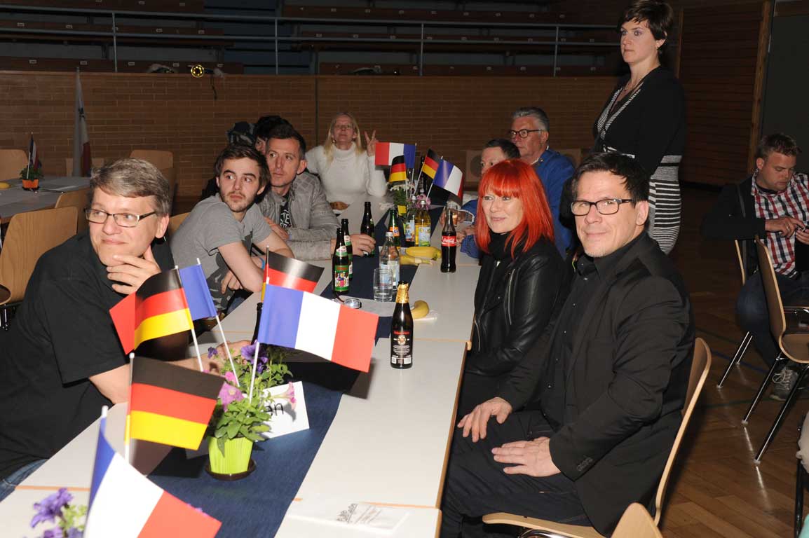 Goldstadt-Fanfarenzug in der Jahnhalle