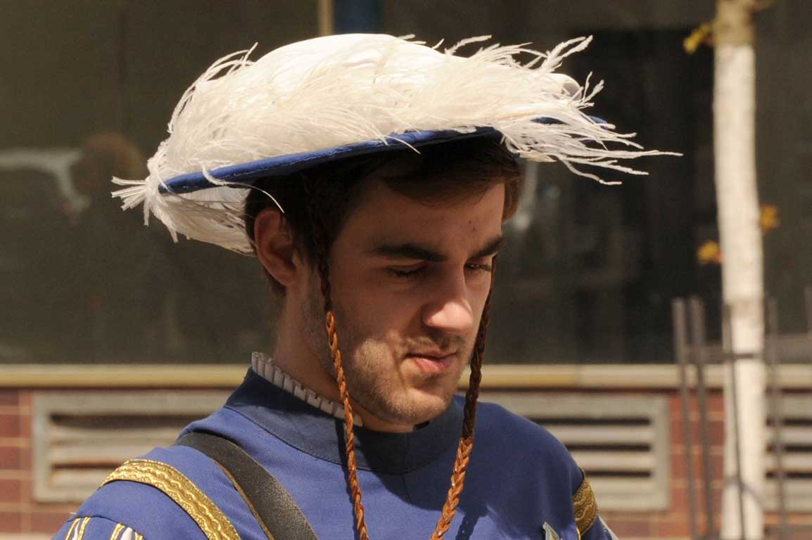 Einmarsch auf den Waisenhausplatz