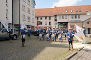 Maikonzert des Goldstadt-Fanfarenzug auf dem Ludwigsplatz