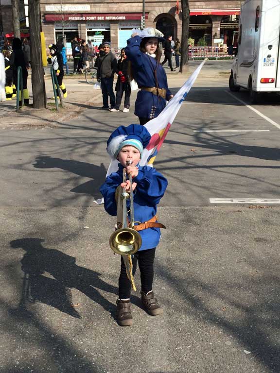 Karnevalsumzug in Strasbourg 2016