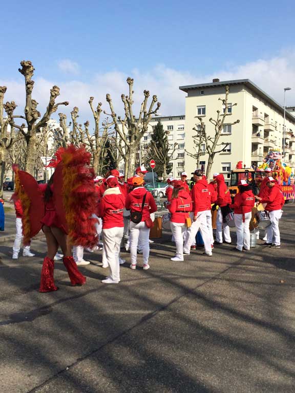 Karnevalsumzug in Strasbourg 2016