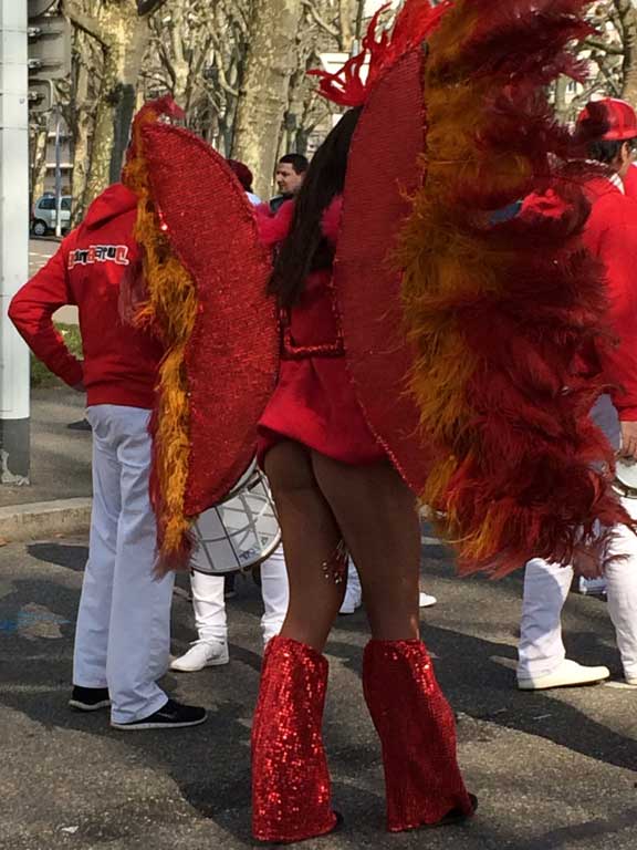 Karnevalsumzug in Strasbourg 2016