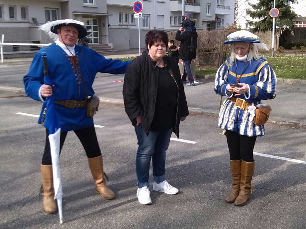 Karnevalsumzug in Strasbourg 2016