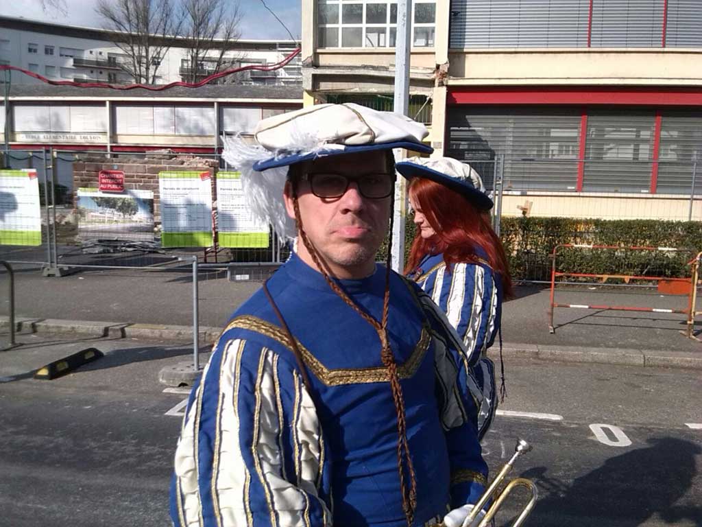 Karnevalsumzug in Strasbourg 2016