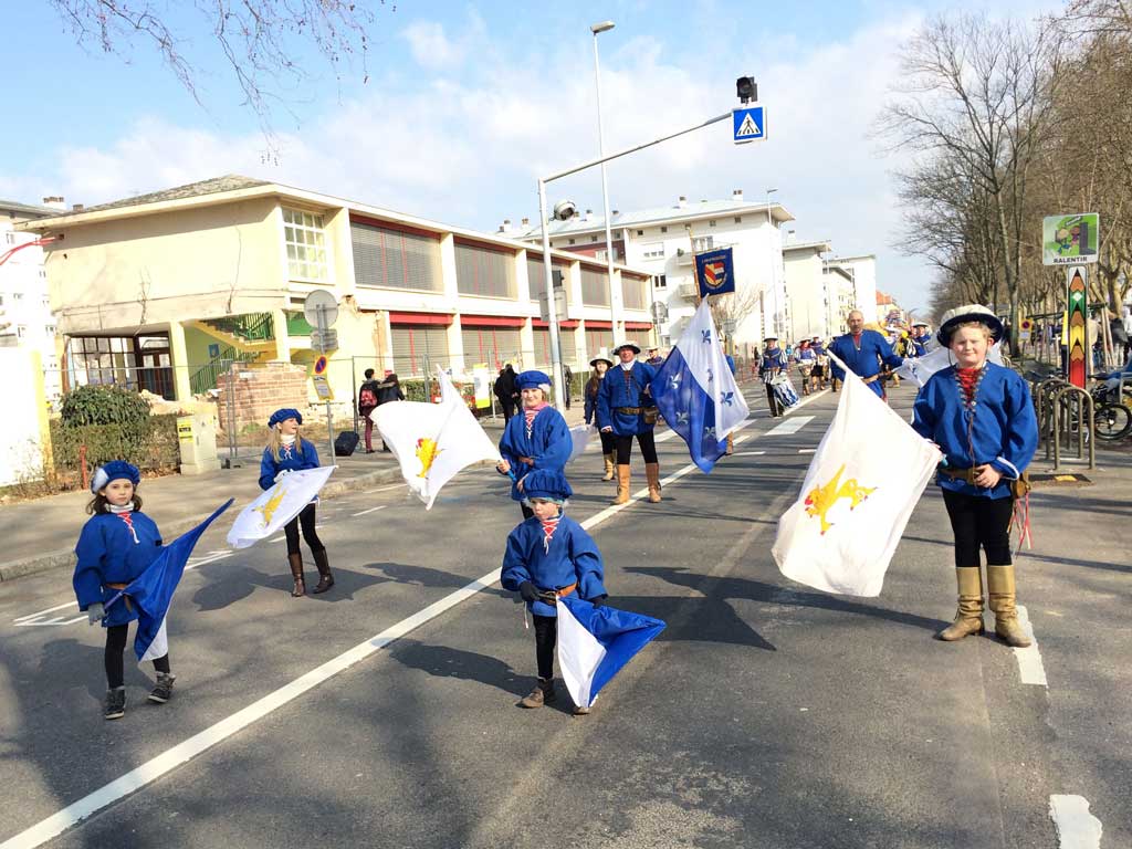 Karnevalsumzug in Strasbourg 2016