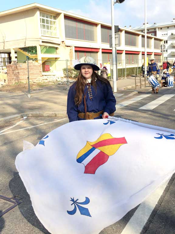 Karnevalsumzug in Strasbourg 2016