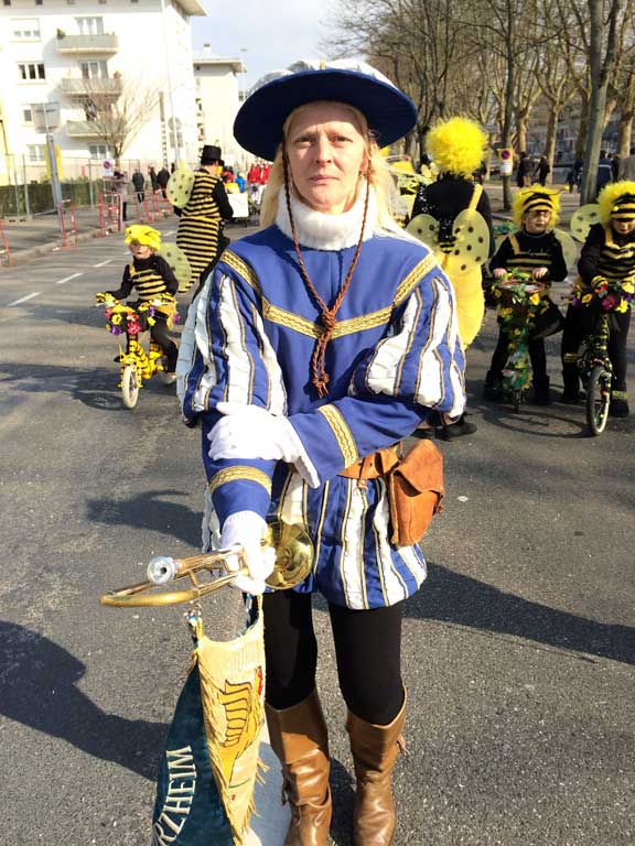 Karnevalsumzug in Strasbourg 2016