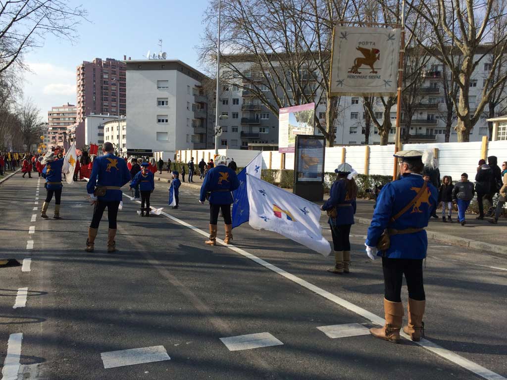 Karnevalsumzug in Strasbourg 2016