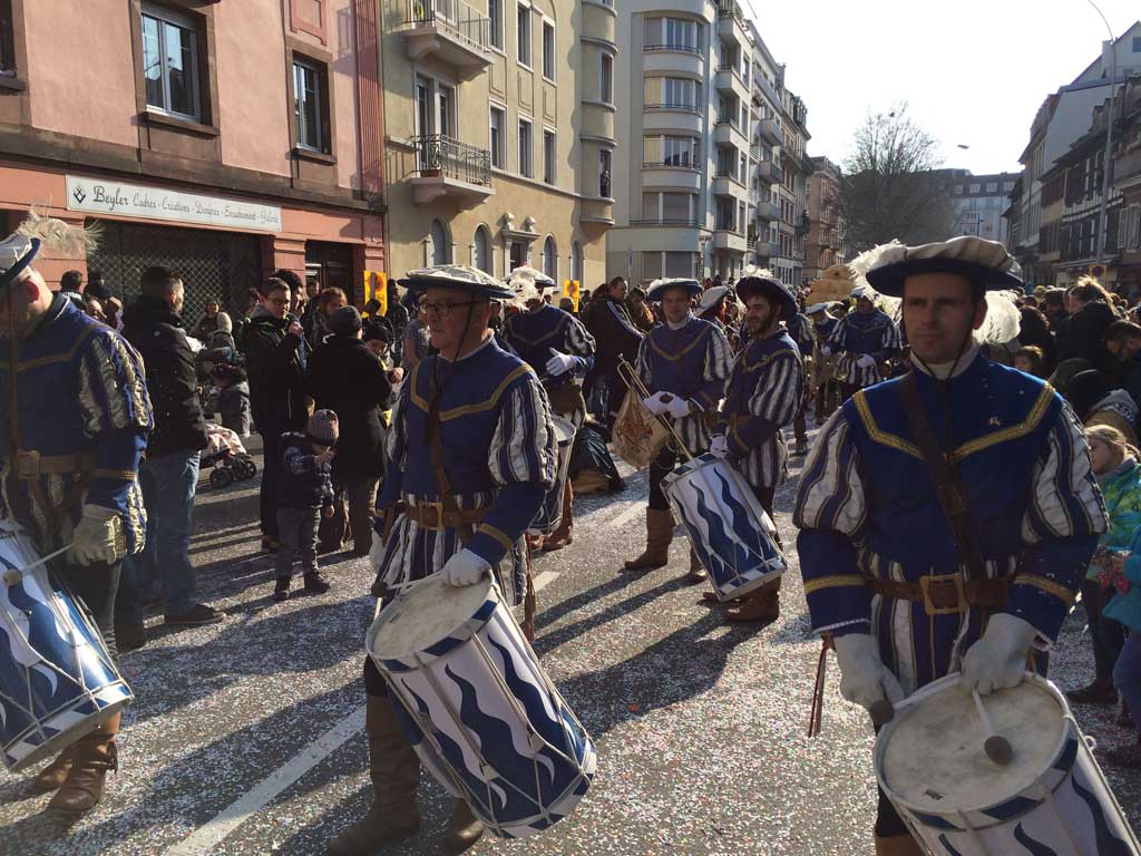 Karnevalsumzug in Strasbourg 2016