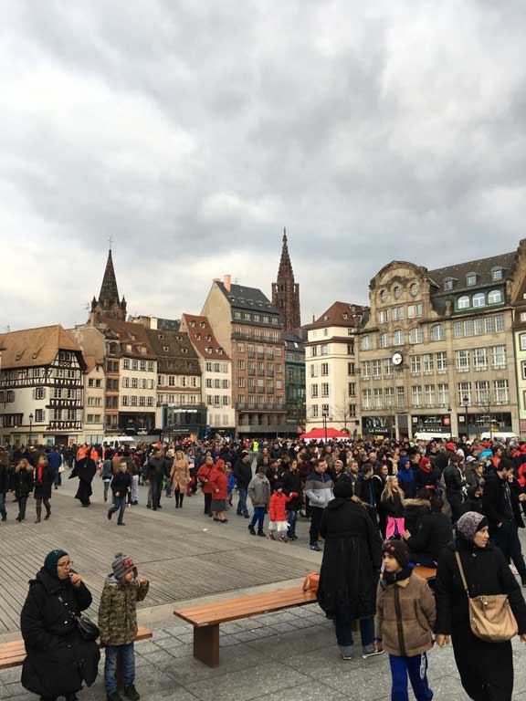 Karnevalsumzug in Strasbourg 2016