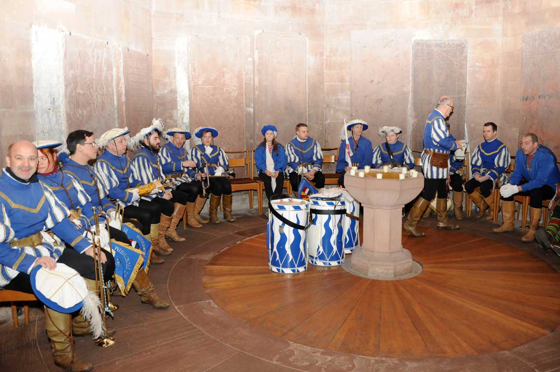 Goldstadtfanfaren in der Pforzheimer Schlosskirche