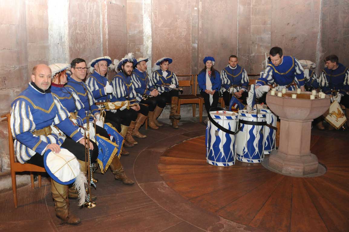 Goldstadtfanfaren in der Pforzheimer Schlosskirche