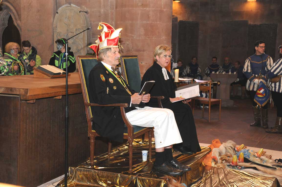 Fastnachtsgottesdienst in der Pforzheimer Schlosskirche