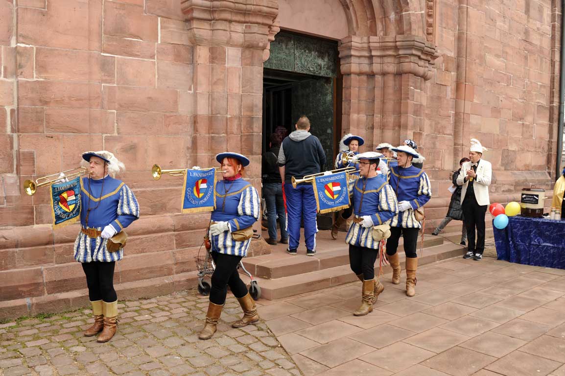 Auszug aus der Pforzheimer Schlosskirche