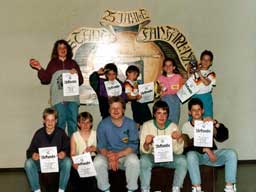 Erster Jugendtag im GoFaVereinsheim 1991